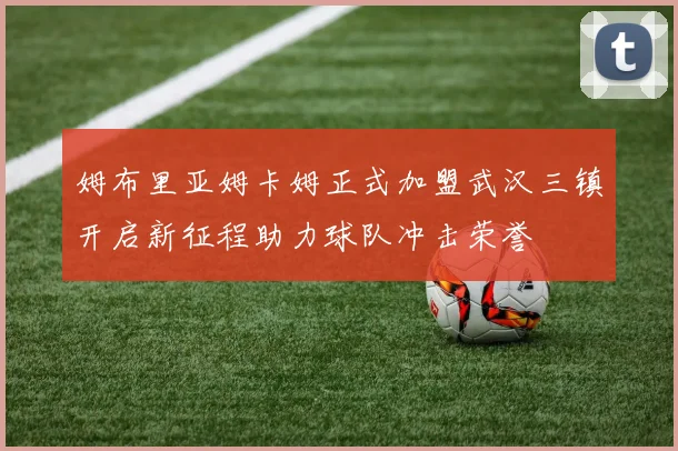 姆布里亚姆卡姆正式加盟武汉三镇开启新征程助力球队冲击荣誉